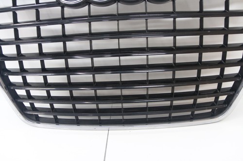 ✅ 2009-2011 AUDI A6 Quattro Front Grill Grille OEM Original W/ EMBLEM 4F0853651A - Picture 9 of 16