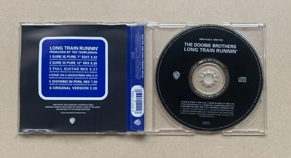 Doobie Brothers - Long Train Runnin' 6 Track CD 1993 - Image 2 of 3