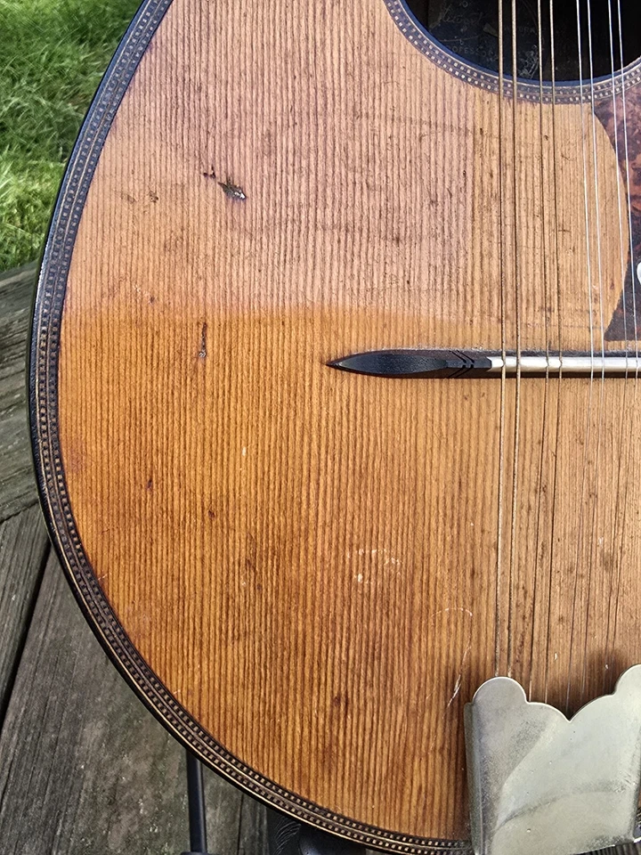 Vintage SOLID WOOD SS Stewart Style A Mandolin VINTAGE MANDOLIN - Image 4 of 4