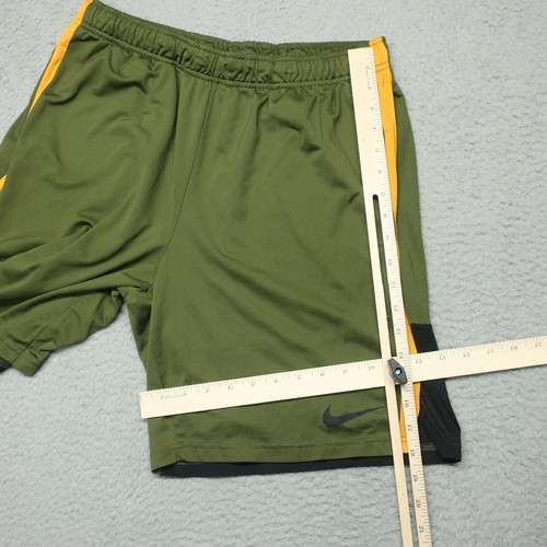 Nike Shorts Boys 2XL Green Athletic Wicking Lightweight Elastic Waist Drawstring - Picture 5 of 12
