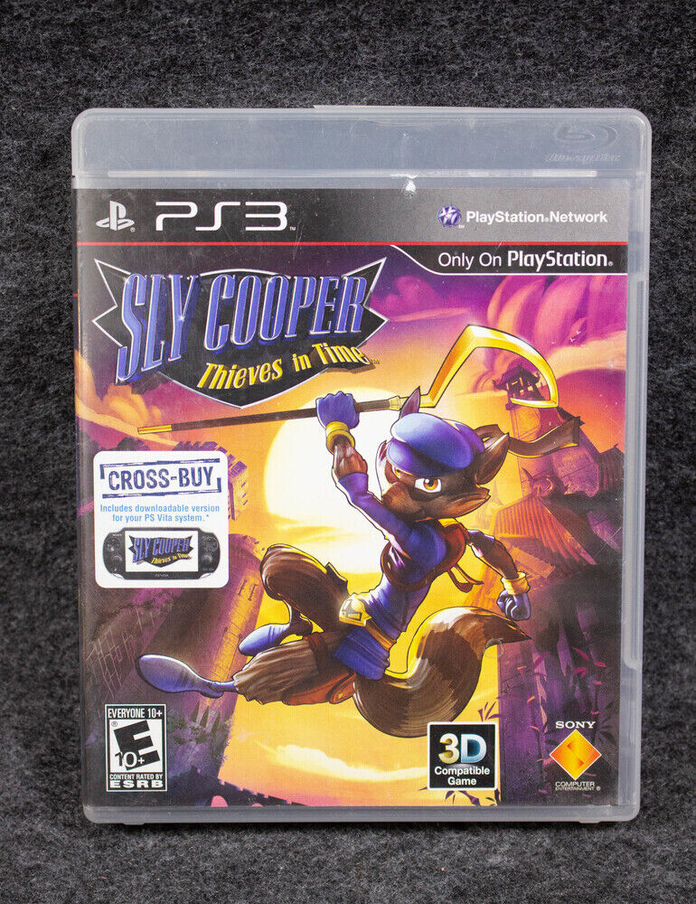 SLY COOPER: Thieves in Time Sony Playstation 3 PS3 Video Game (448760)