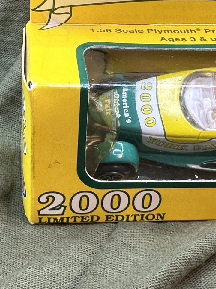 Rosa Blanca Coleccionables Edición Limitada 2000 YORK FAIR PLYMOUTH MERODEADOR. Foto 2 de 4