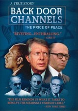 Back Door Channels: The Price of Peace (DVD, 2012) New, Jimmy Carter