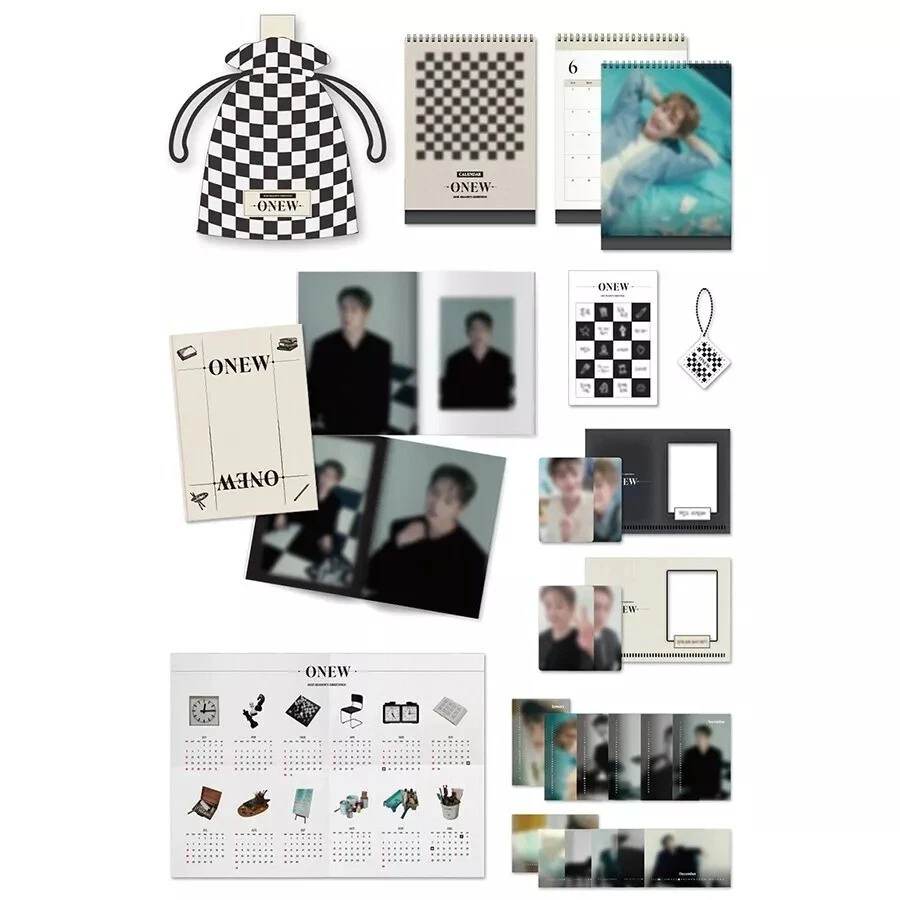 SHINEE ONEW 2025 SEASON'S GREETINGS/Calendar+Poster+Photo Book+