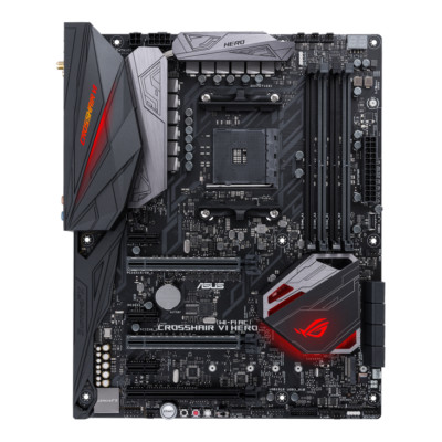 ASUS ROG CROSSHAIR VI HERO (WI-FI AC) c6h Motherboard | Socket AM4