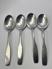 Oneida Paul Revere Set 4 Place Oval Soup Spoon 6.75" 18/10 Flatware Community