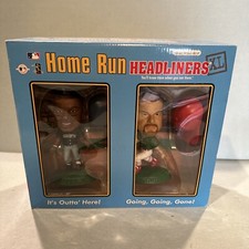 1998 Figures Sculpts MLB Home Run Headliners XL Ken Griffey Jr Mark McGwire New