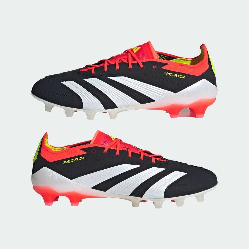 adidas Soccer Cleats PREDATOR ELITE LOW AG Core Black adidas Soccer Cleats PREDATOR ELITE LOW AG Core Black