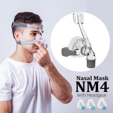 Nasal Mask with Adjustable Headgear Replacement Parts S M L Size..