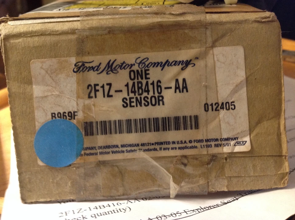 NUEVO OEM FORD 2002 2003 TAURUS Y MERCURY SABLE ASIENTO POSICIÓN BOLSA DE AIRE SENSOR Foto 3 de 3