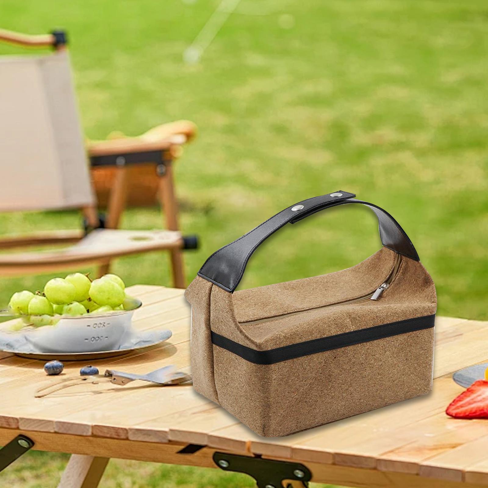 Teaware Bag Cutlery Bag Coffee Maker Carry Bag for Camping Barbecue Outdoor