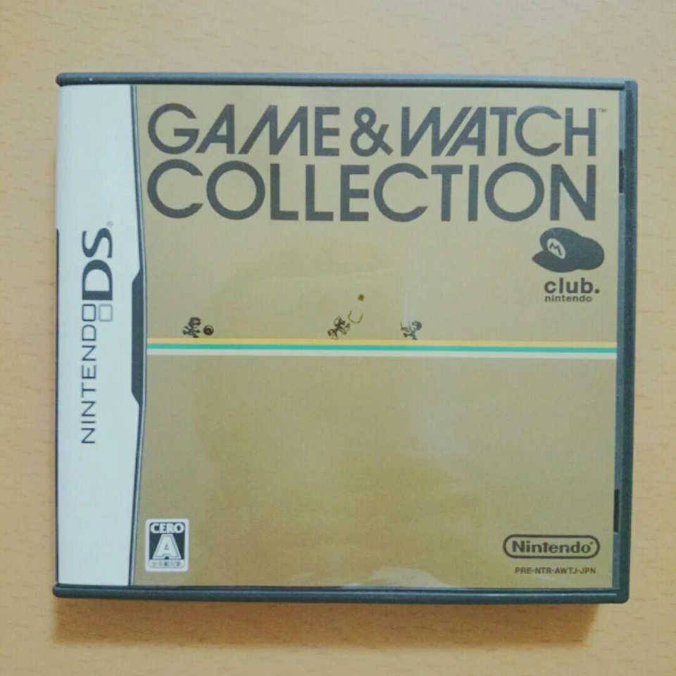 Nintendo DS Club Nintendo Limited Game & Watch Collection 1 & 2 set Japan NDS - Image 2 of 4