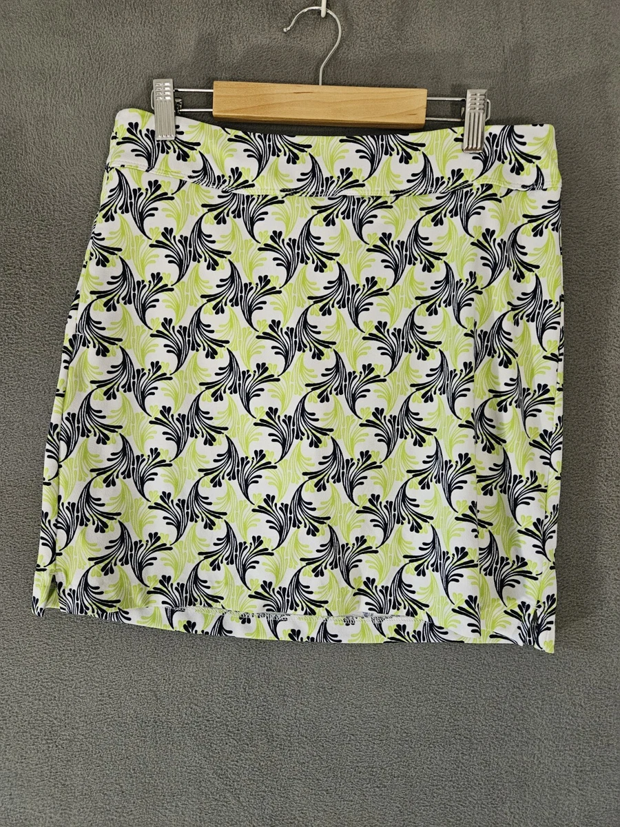Jupe Short Greg Norman Femme - Bleu Marine/or/blanc - Taille XL - État Correct