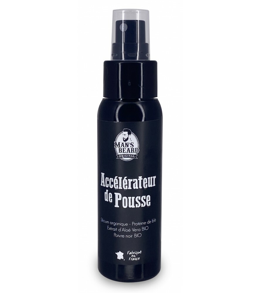 Accélérateur de pousse Man's Beard soin premium fabriqué en France