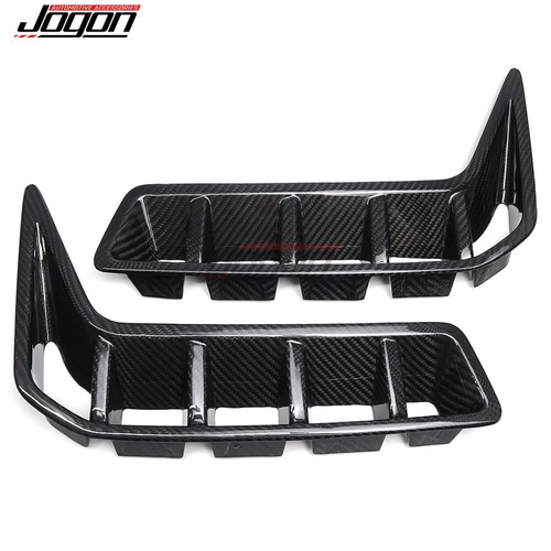 For BMW X5 G05 M60i LCI X5 M Sport 2023+ Dry Carbon Front Bumper Lower Vent Trim - Picture 13 of 13
