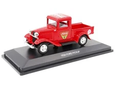 1934 Ford Pickup Truck "Coca-Cola" Red 1/43 Diecast Model Car by Motor City Clas