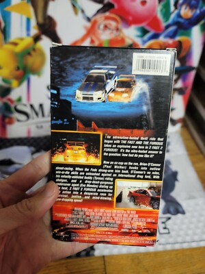 2 Fast 2 Furious VHS Tape 2003 Universal JDM Racing Movie