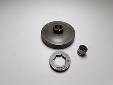 Cloche d'embrayage de tronçonneuse Racing bague 7 dents 3/8 LP avec roulement