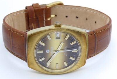  Vintage Roamer Searock Herrenuhr / Automatic / Vergoldet