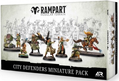 Rampart Modular Terrain Set: City Defenders Miniature Pack
