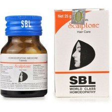SBL Homeopathic Scalptone 25g Tablets - For Hair Care