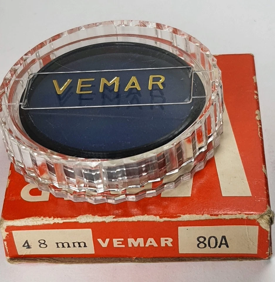 48mm  80A Blue Glass Lens filter 80 A Japan Coated 48 mm Camera Color 80 A E-48 - Image 3 of 4
