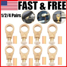 Pure Copper Battery Connection Clip Car Battery Cable Terminal Clamps Connectors