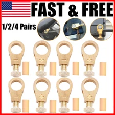 Pure Copper Battery Connection Clip Car Battery Cable Terminal Clamps Connectors