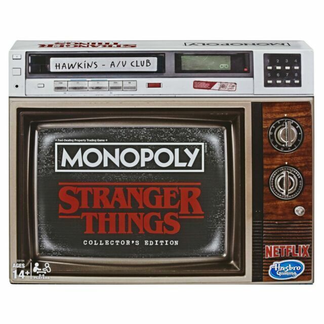 Monopoly: Netflix Stranger Things Edition Board Game for Adults and Teens  Ages 14+ 