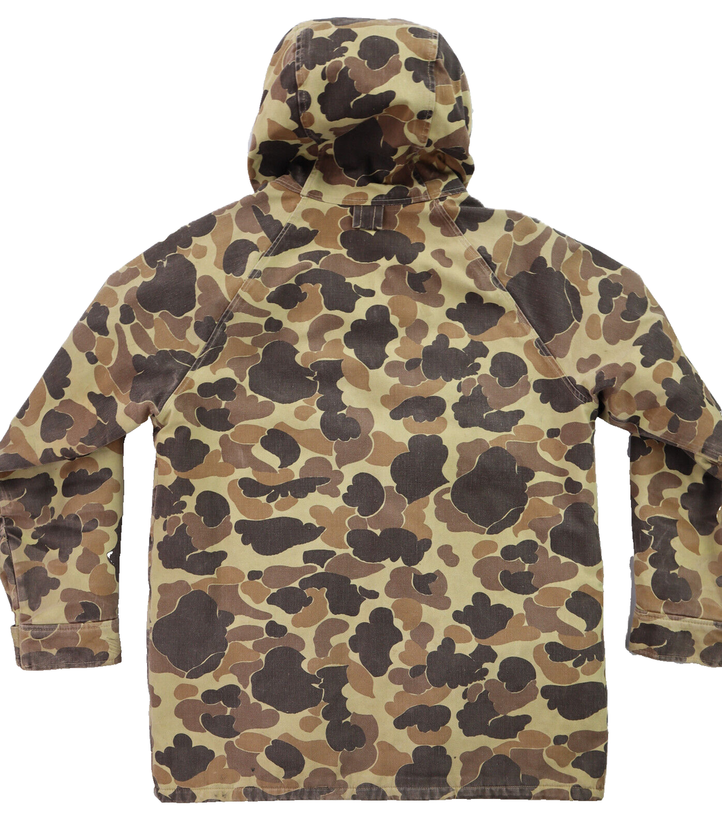 Vtg 70s COLUMBIA Men's Medium Duck Camo GoreTex Thinsulate