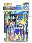 Sonic The Hedgehog 11 Pc Value Pack Set School Stationary Supplies Birthday Gift