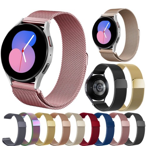 Correa de reloj de pulsera para reloj Samsung Galaxy 6 /Clásico 40/44/43/47 mm banda milanesa - Imagen 3 de 31