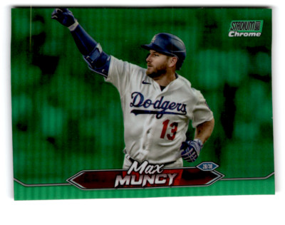 2024 Topps Stadium Club Chrome Refractor Green #125 Max Muncy NM-MT Dod ID:76426