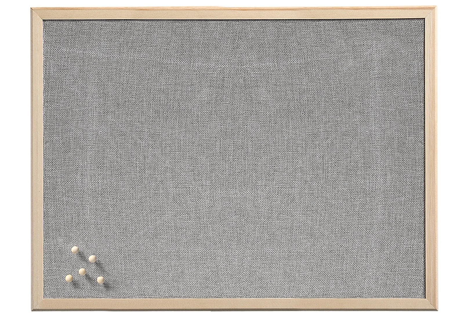 Zeller Present Pinboard, Leinen/kiefer