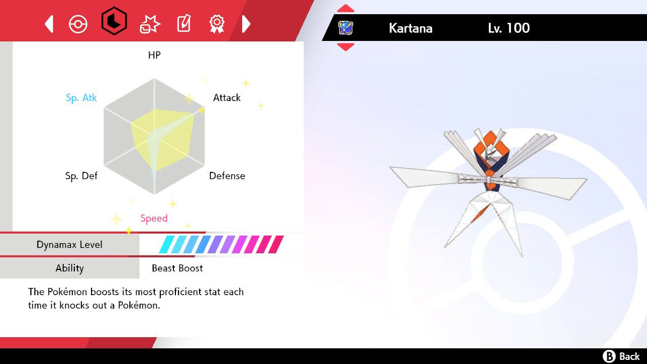 What are the best attacks for Kartana?