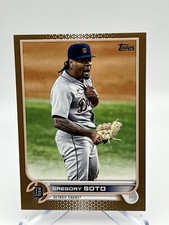 2022 Topps Gold Parallel /2022 Gregory Soto Detroit Tigers #17