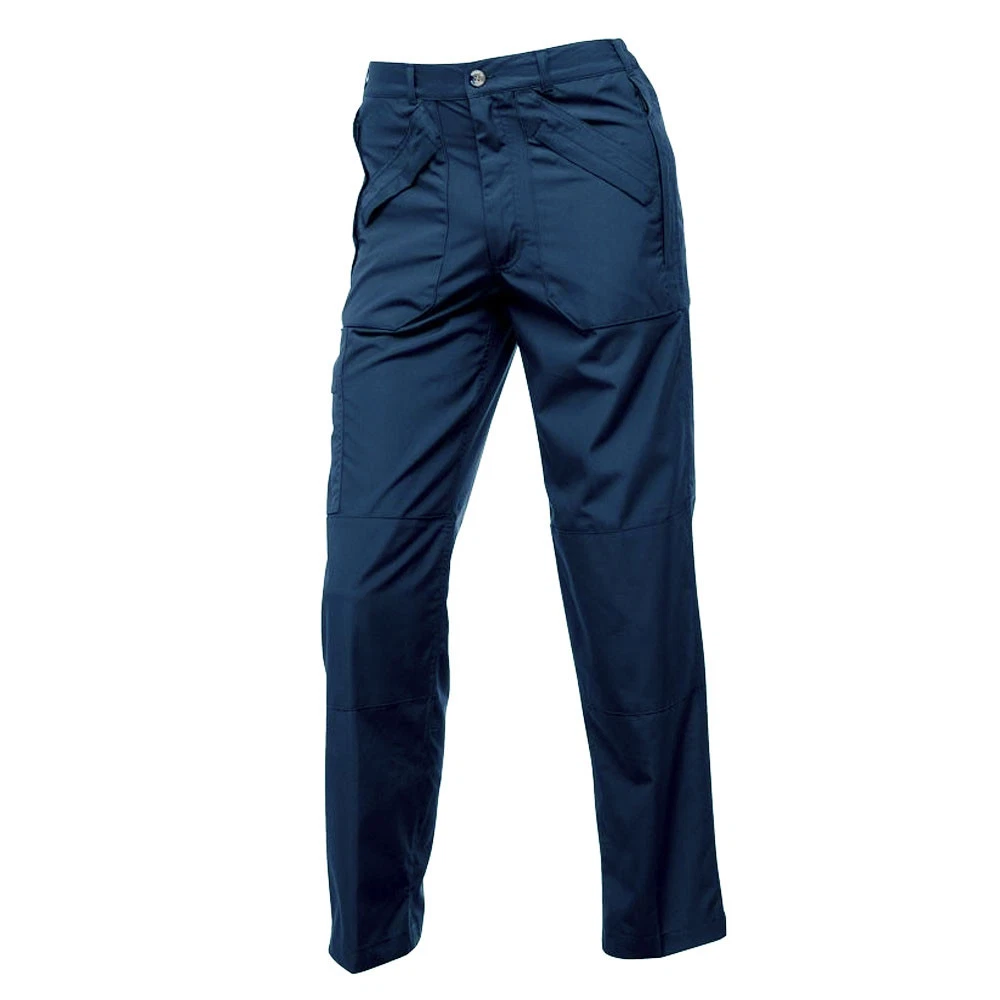 Regatta Mens Trouser Action Hiking Work Lightweight Zip Pocket Pant Denim