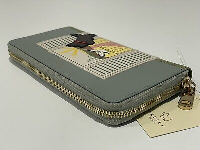 RADLEY ラスボーン チェーン付きウォレット RADLEY LONDON Room With A View Leather Large Zip Around