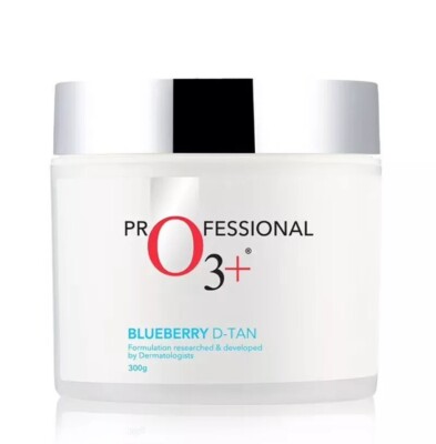 O3+ Blueberry D-Tan with Natural Extract for Tan Removal&Sun Damage Protect 300g