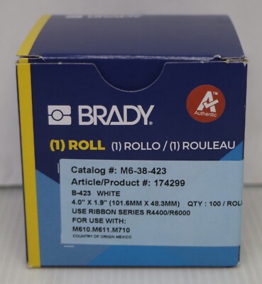 Brady 174299 Harsh Environment Multi-Purpose Polyester