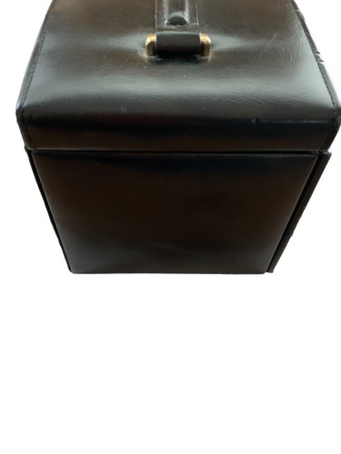 Joyero para Mujer, Negro Imitación Cuero Joyería Almacenamiento Organizador Caja Llave - Imagen 10 de 15
