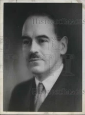 1938 Press Photo Dr CH Robson helped with quints birth