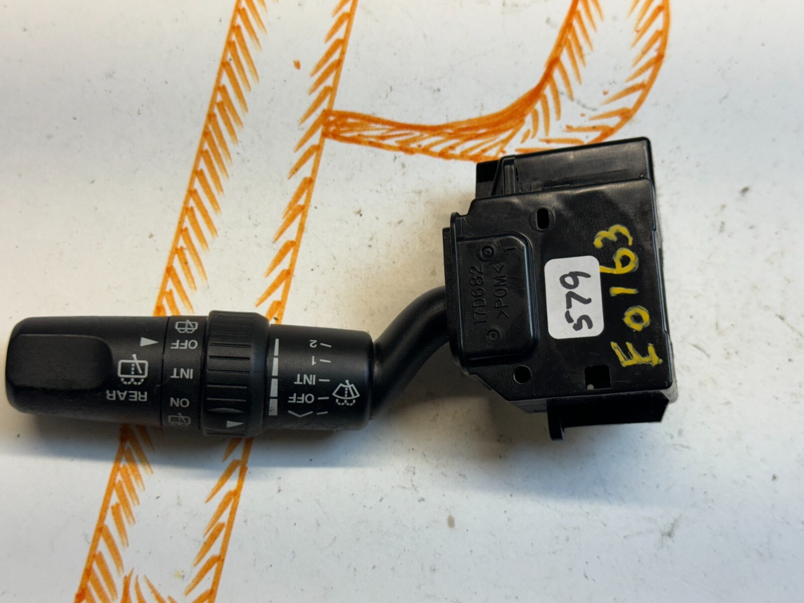 2007-2009 Mazda 3 OEM Wiper Control Switch Used Genuine Part