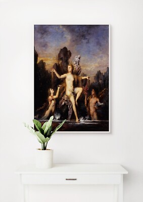 Gustave Moreau: Venus steigt aus dem Meer. Fine Art Giclée Museum Geschenk Druck