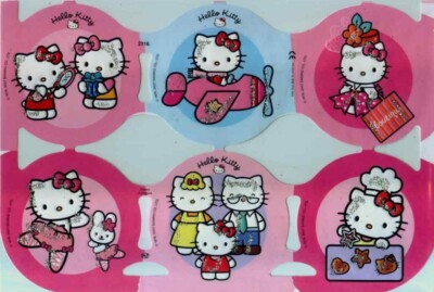 # GLANZBILDER # MLP 2116 Hello Kitty Scandinavian Arch 2007 RARE GLIMMER