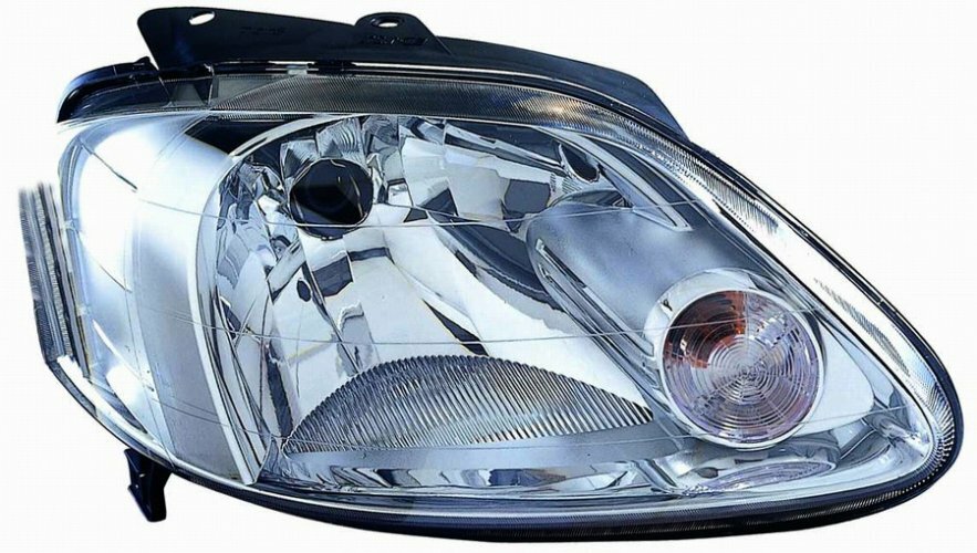 Phare avant droite pour Volkswagen FOX 2007-2011 contre infiltration eau et phare droit opaque