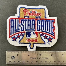 1996 ALL STAR GAME Authentic OFFICIAL MAJOR LEAGUE BASEBALL PATCH - Philadelphia