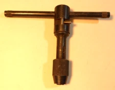 TRW USA 338 Ratcheting Reversible Tap Die Wrench T Handle Tool B4