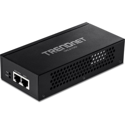 TRENDnet TPE-215GI 2.5G PoE+ Injektor, PoE (15.4W) oder PoE+ (30W), Wandelt eine