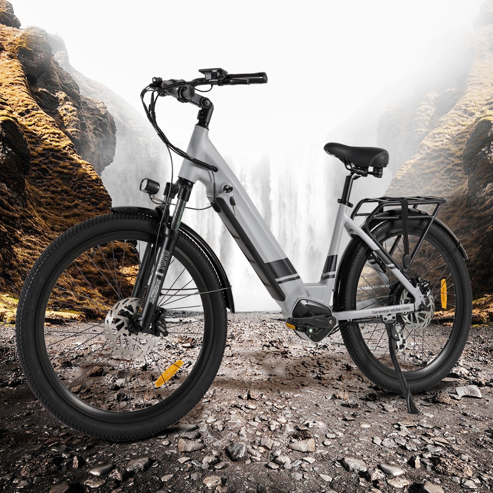 Bicicletta elettrica 26" 5OOVV Shimano Pedelec